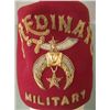 Image 4 : VINTAGE SHRINER'S MASONIC FEZ- BULLION MEDINAH MILITARY