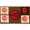 Image 1 : 5 VINTAGE CONTINENTAL AIRLINE PATCHES