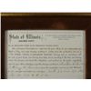Image 2 : ORIG 1870 SANGAMON COUNTY ILLINOIS RAILROAD DOCUMENT