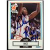 Image 1 : Fleer Glen Rice Autographed Rookie Card Miami Heat