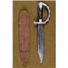 Image 2 : VINTAGE MEXICAN FIGHTING KNIFE AND SCABBARD