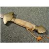 Image 3 : OLD CHINESE SWORD AND SCABBARD--RAYSKIN GRIP 39"