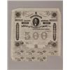 Image 1 : 1863 Five hundred dollar eight percent CSA loan certifi