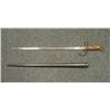 Image 2 : FRENCH M1874 EPEE SWORD BAYONET AND SCABBARD 1877 ORIG