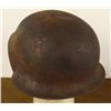 Image 2 : M1918 SWISS WWII COMBAT HELMET-ORIGINAL, SHELL