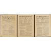 Image 1 : 3 ORIGINAL NAZI "REICHSSTEUERBLATT NEWSPAPERS RARE 1940