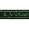 Image 3 : RARE NAZI HJ/HITLER YOUTH CUFF TITLE--HJ-SCHIESSWART