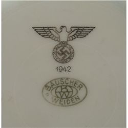 ORIG NAZI WH WEHRMACHT ARMY MESS HALL SOUR KRAUT BOWL