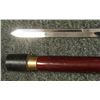 Image 2 : VINTAGE CANE-SWORD STAINLESS STEEL BLADE TAIWAN