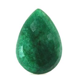 123.44ctw EMERALD PEARS SHAPE Gemstone