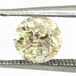 Genuine Round Cut Loose Diamond 0.60ctw Color K to L, Clarity I1 to I2