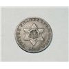 Image 1 : 1852 3 CENT SILVER VF-XF
