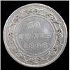 Image 2 : 1896 NEWFOUNDLAND 50 CENT PIECE, FINE