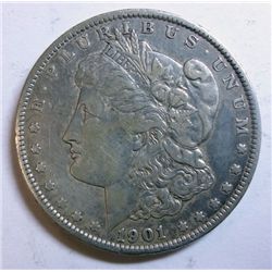 1901 MORGAN DOLLAR XF+
