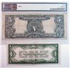 Image 2 : 1899 $5 silver certificate  Indian Chief  PMG15