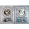 Image 2 : 1954D PCGS64 and 1955 PCGSPR68  Franklin half $