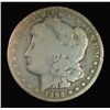 Image 1 : 1893-CC MORGAN SILVER DOLLAR, G/VG ORIGINAL