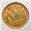 Image 3 : 1845-D $2.50 LIBERTY GOLD, XF/AU Rare Date- small nick