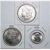 Image 1 : 1900 and 1902 Morgan $  MS63