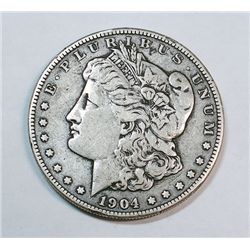 1904S  Morgan $  VF