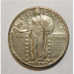 1930 Standing Liberty quarter  AU