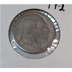1913D T2 Buffalo nickel  FULL HORN