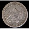 Image 2 : 1846-O SEATED LIBERTY SILVER DOLLAR, NICE XF ORIGINAL