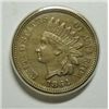 Image 1 : 1864 CN INDIAN HEAD ONE CENT AU/UNC