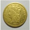Image 1 : 1836 $5 GOLD VF-XF