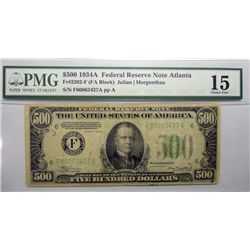 1934A $500 US FR  NOTE