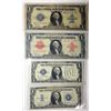 Image 1 : Lot of currency 1923 $1 US note Red Seal VG/F-1923 Silver cert