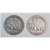 Image 2 : 1921S and 1938D Walker half $  VG