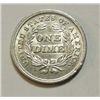 Image 2 : 1837 Small date Seated dime  AU58  RARE-RARE