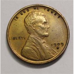 1909S VDB Lincoln penny  XF45