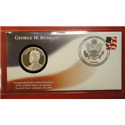 George Bush Inaugural first day cover dated 1/20/2005