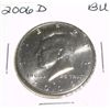 Image 1 : 2006-D Kennedy Half Dollar *BU UNC HIGH GRADE*!!