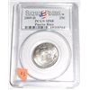 Image 1 : 2009-D U.S. Territories *PUERTO RICO* Satin Finish Quarter *CERTIFIED by PCGS SP68*