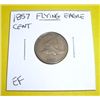 Image 1 : 1857 Flying Eagle Cent *EXTREMELY RARE EXTRA FINE GRADE*!!!