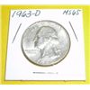 Image 1 : 1963-D Silver Quarter *MS-65 HIGH GRADE*!!