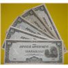 Image 1 : 5 Total $10 Ten Pesos World War II Japanese Occupational Currency *RARE AU-UNC CONDITION*!!