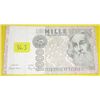Image 1 : 1000 LIRE MILLE *BANA D'ITALIA* Italy Note!!