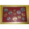 Image 2 : 1967 COMPLETE Decimal Issue and Last L.S.D. TYPE Coin *GREAT BRITAIN* Set in Original Hard Case!!
