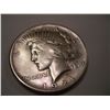 Image 1 : RARE DATE 1921 $1 SILVER PEACE DOLLAR, F