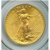 Image 1 : 1928 Mint State MS-66 PCGS $20 Gold St Gaudens. Perfect