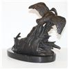 Image 4 : Wonderful Bronze Sculpture Retriever Hunting Dog & Duck