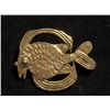 Image 1 : VINTAGE ALVA MUSEUM AZTEC FISH DESIGN BROOCH MWF1842