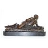 Image 1 : Superb Bronze Sculpture Crawling Indian