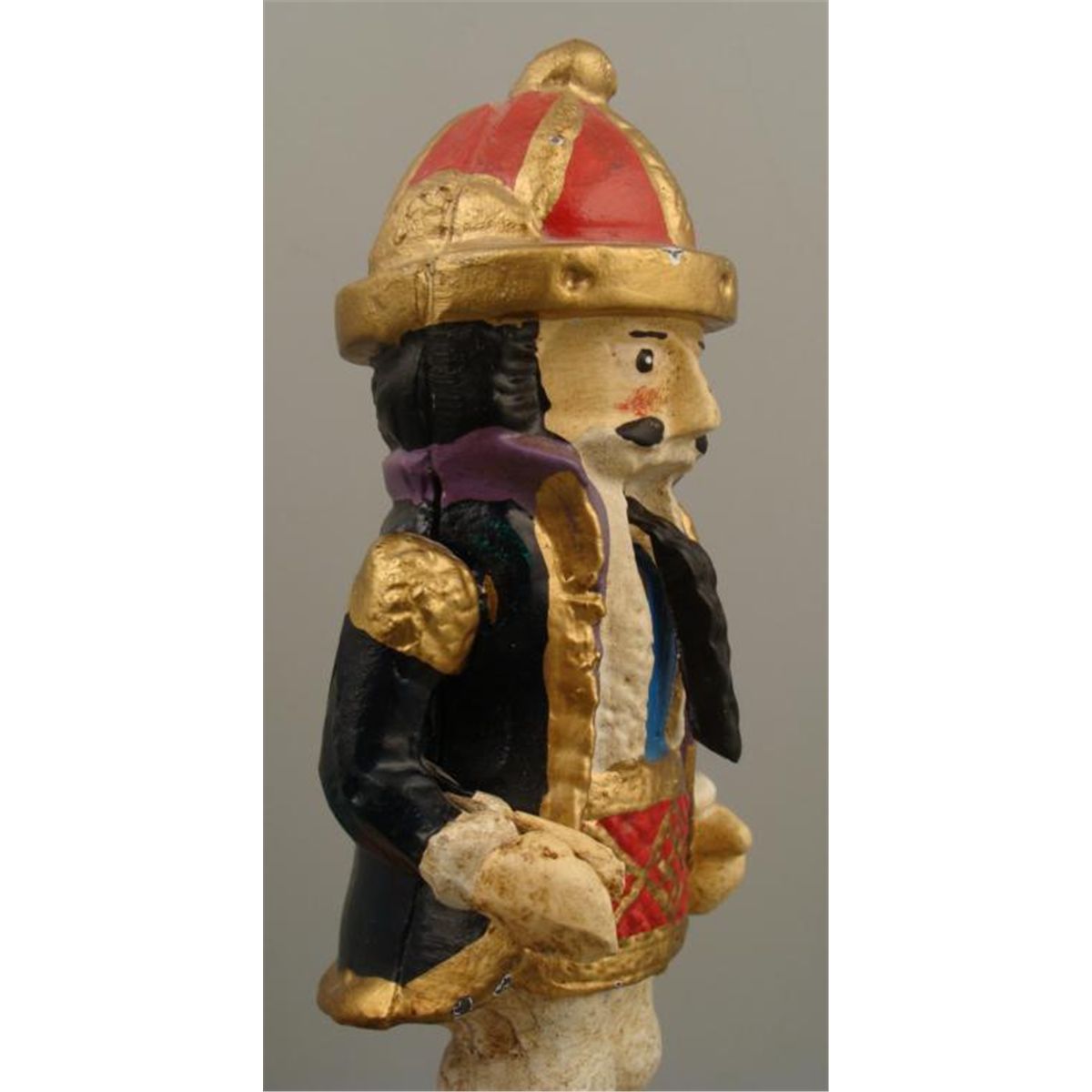 Cast Iron Nutcracker Mechanical Coin Bank