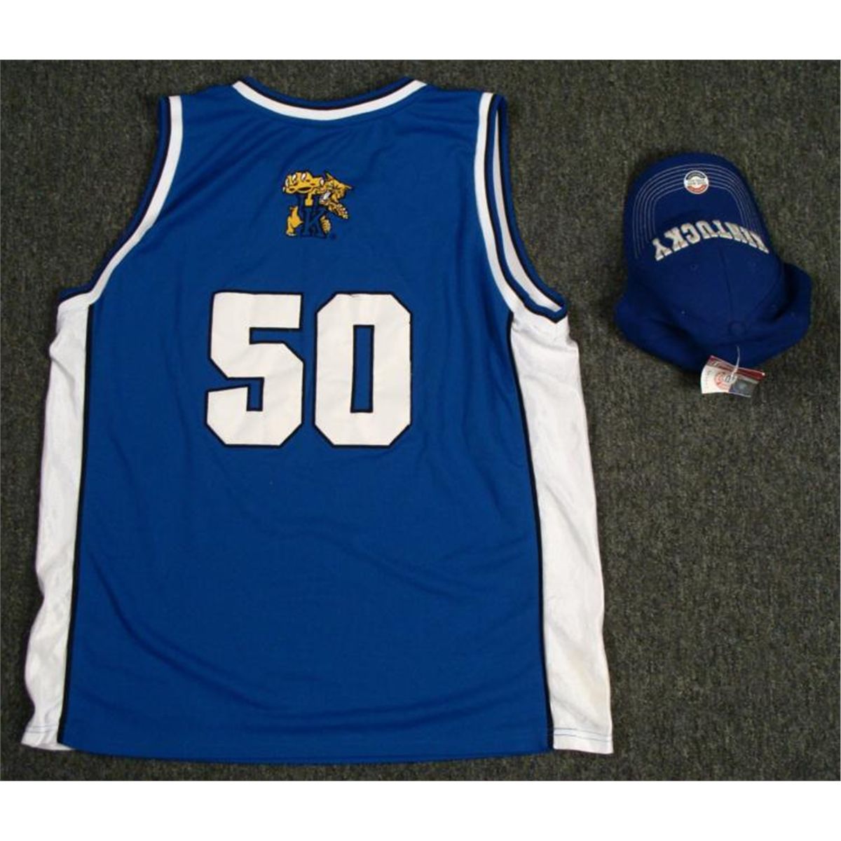 University of Kentucky Replica Basketball Jersey Hat