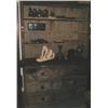 Image 1 : A mid C19th pine open-topped dresser with ...